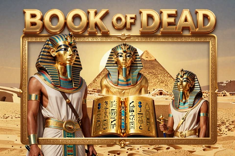 Book of Dead Slot Spielautomat mit &auml;gyptischem Abenteurer